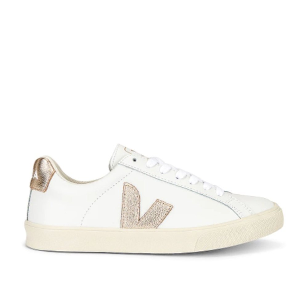 Veja Esplar Leather Sneakers - White/Platine